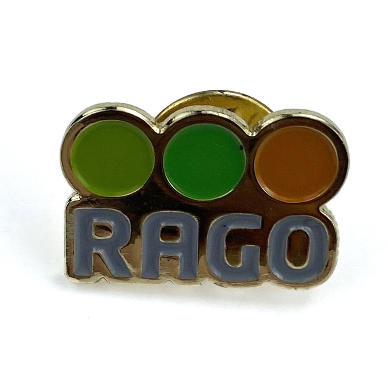 カスタマイズされたゴールド カエル エナメル ピン