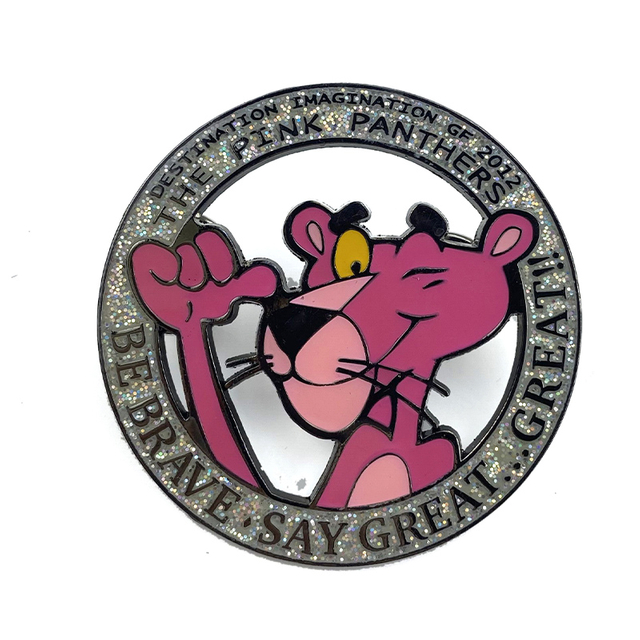 Vertoon pasgemaakte Halloween-emaljepen