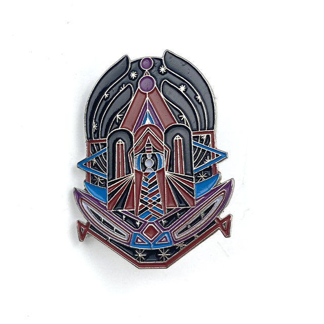 เข็มกลัดเคลือบฟันปลาทองอ่อน