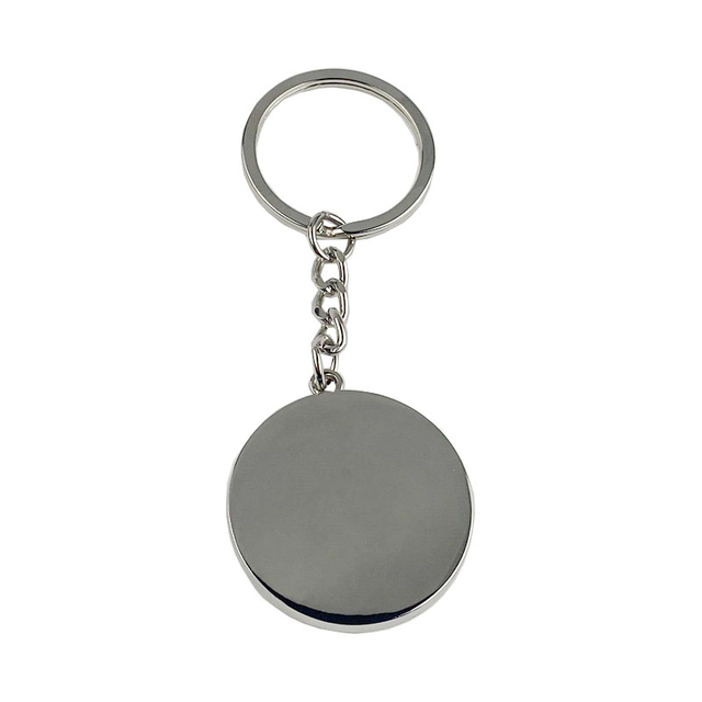 Կլոր Copper Cat մետաղական բանալի շղթա