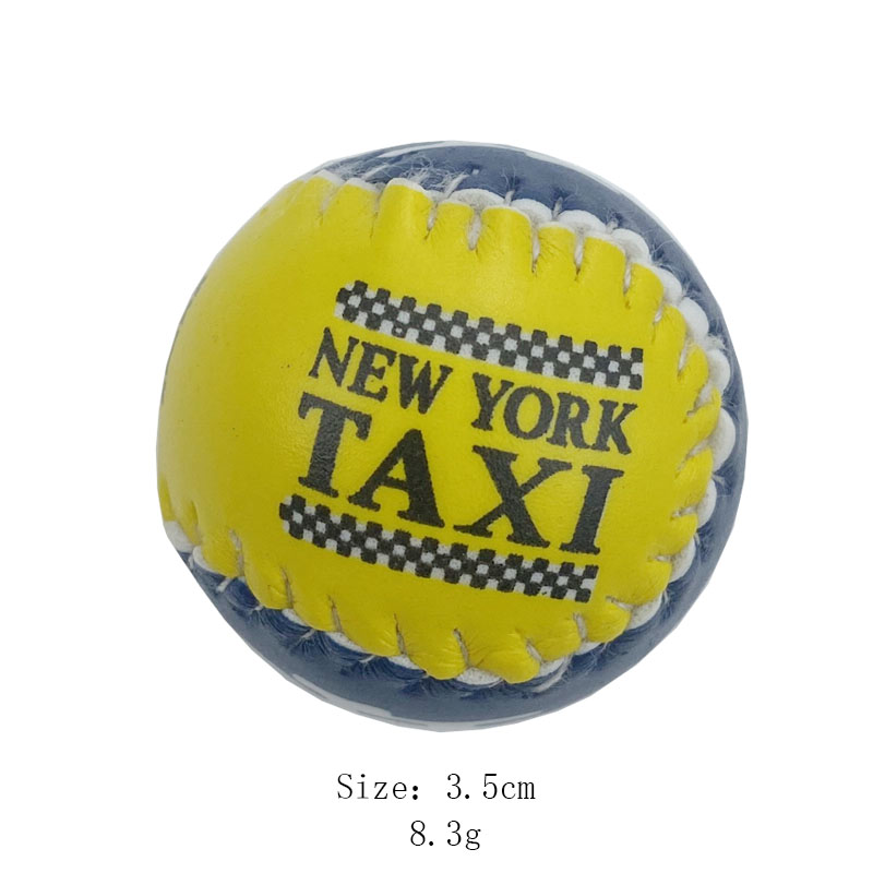 L&auml;der Puff Ball Nyckelring F&ouml;r Bil