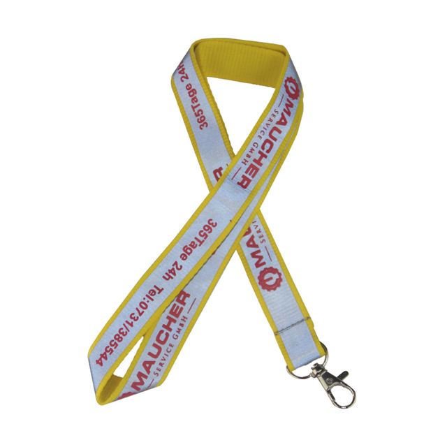 Cord&oacute;n reflectante amarillo duradero para carreras