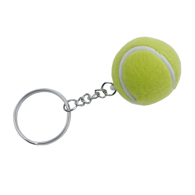 Pu Tennis Ball avaimenper&auml; laukkuun