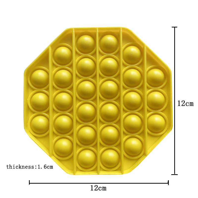 Ανακούφιση από το άγχος Φιλικό προς το περιβάλλον Toy Push Pop It