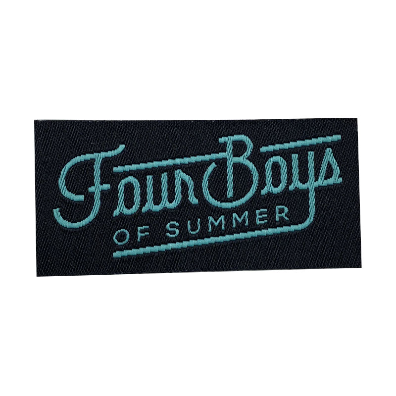 பள்ளி ஆடைகளுக்கான ஆடை தனிப்பயனாக்கப்பட்ட நெய்த இணைப்பு