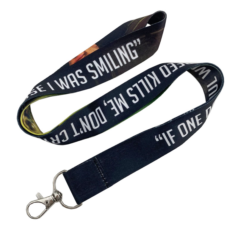 Trykt ID Satin Heat Transfer Lanyard til promovering