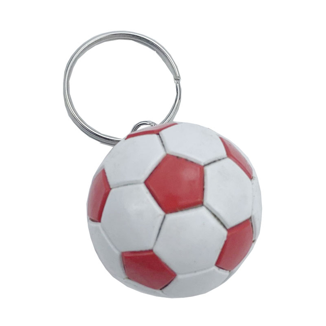 Pu Soccer Ball Keychain ለወንዶች