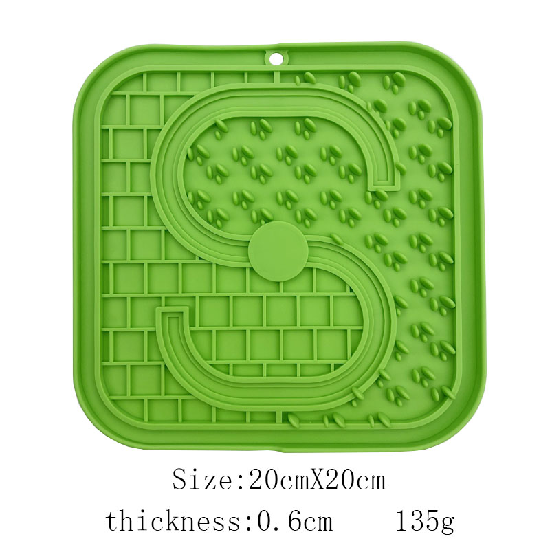 Toksik Olmayan Yavaş Beslemeli Pet Yalama Matı