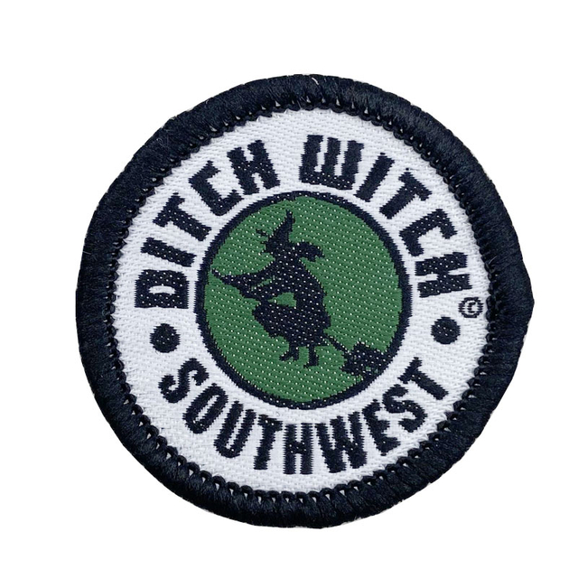 Leher dengan Logo Woven Patch untuk Pakaian Sekolah