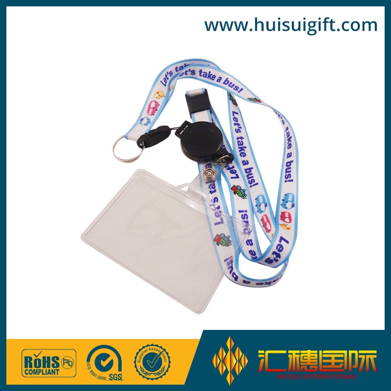 Double Side Hook High Quality Polyester Lanyard for Card