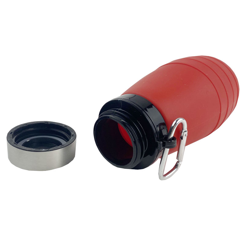 Potravinov&aacute; silik&oacute;nov&aacute; skladacia fľaša na vodu na š&aacute;lky Hrnček