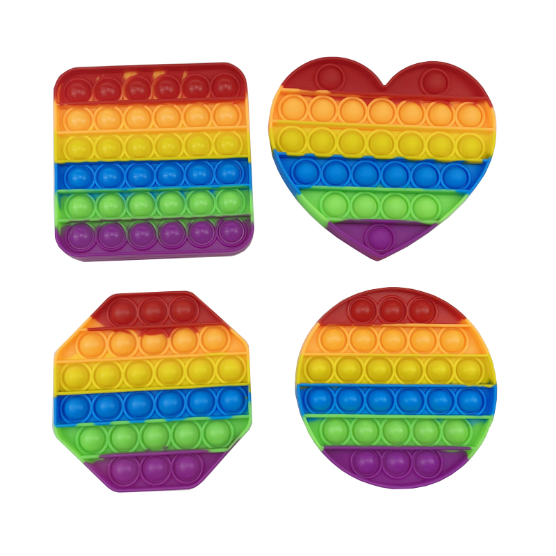 Дети Простые Круглые Push Pop It