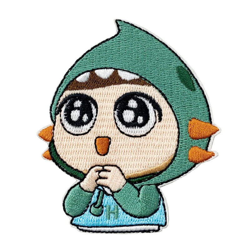 أطفال العلامة التجارية شعار التطريز التصحيح للملابس