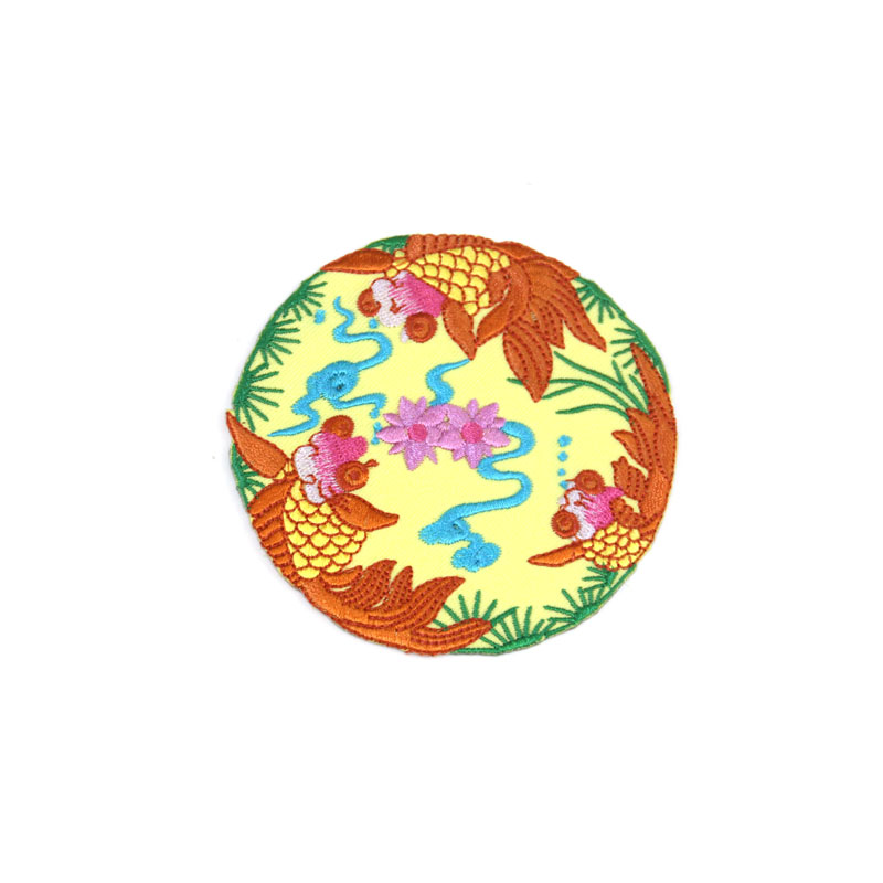 परिधान के लिए टवील निजी लेबल कढ़ाई पैच