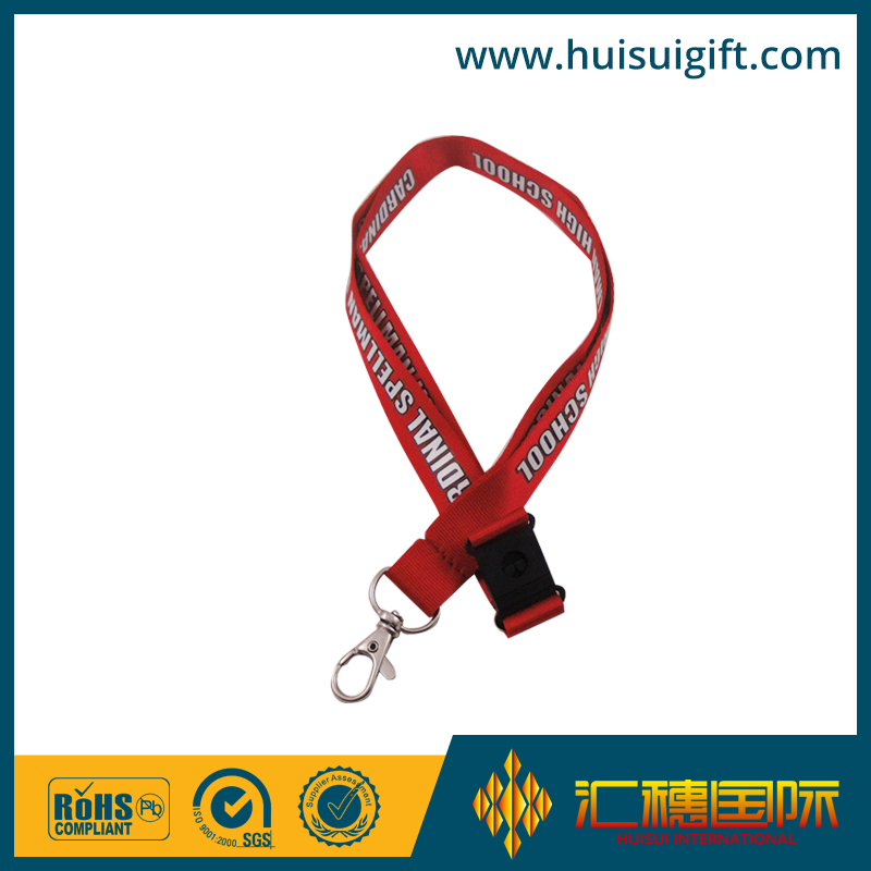 Sublimation Eco-Friendly Polyester Lanyard for Promotion