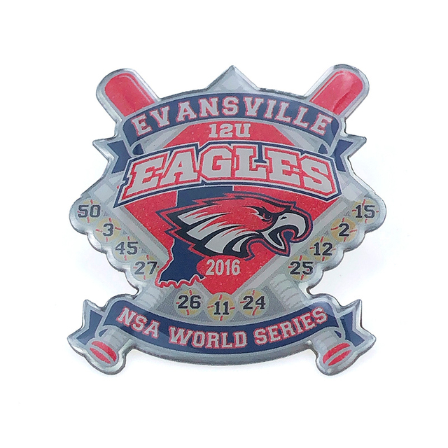 Metal Hot Selling Lapel Pin Mo Wahine