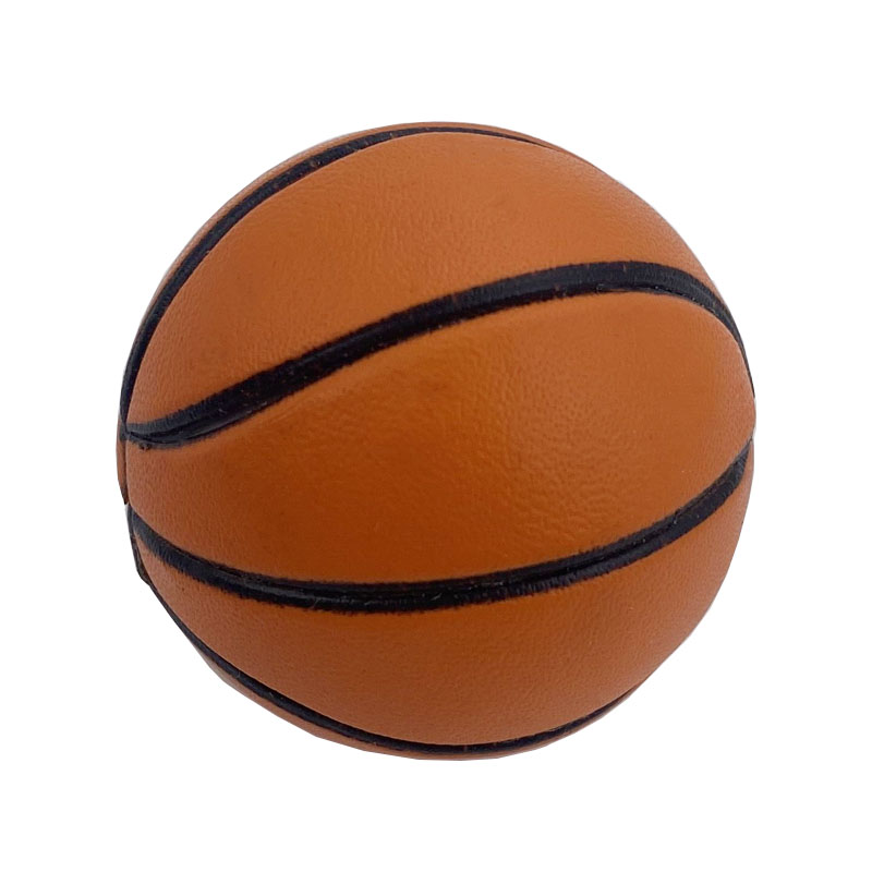 Regalo portachiavi in ​​gomma con pallone da basket