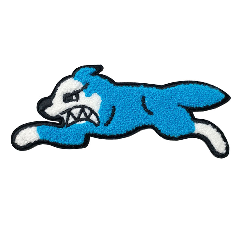 Patch de chenille de alta qualidade em sarja de colcha