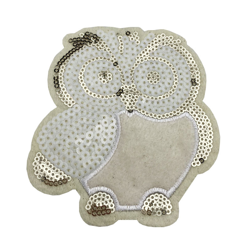 Дуже велика високоякісна нашивка з блискітками