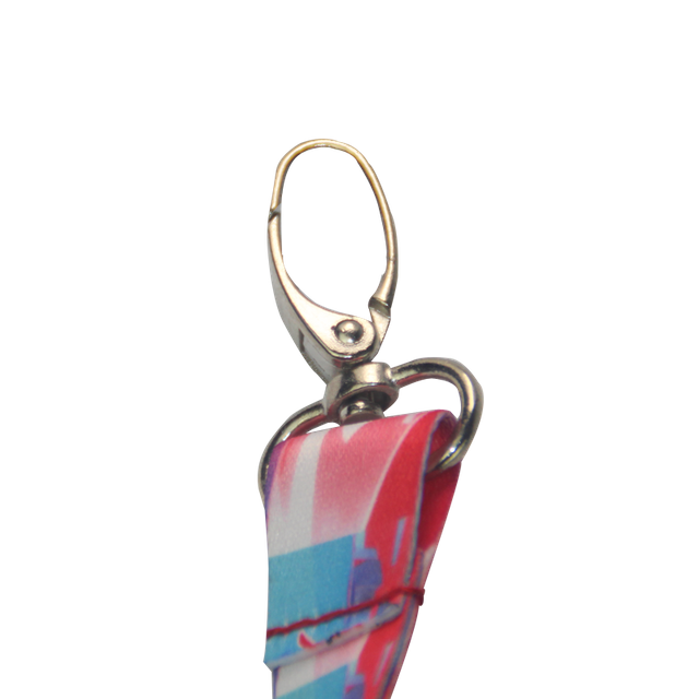 उर्ध्वपातन के लिए कार्ड धारक कस्टम हीट ट्रांसफर डोरी