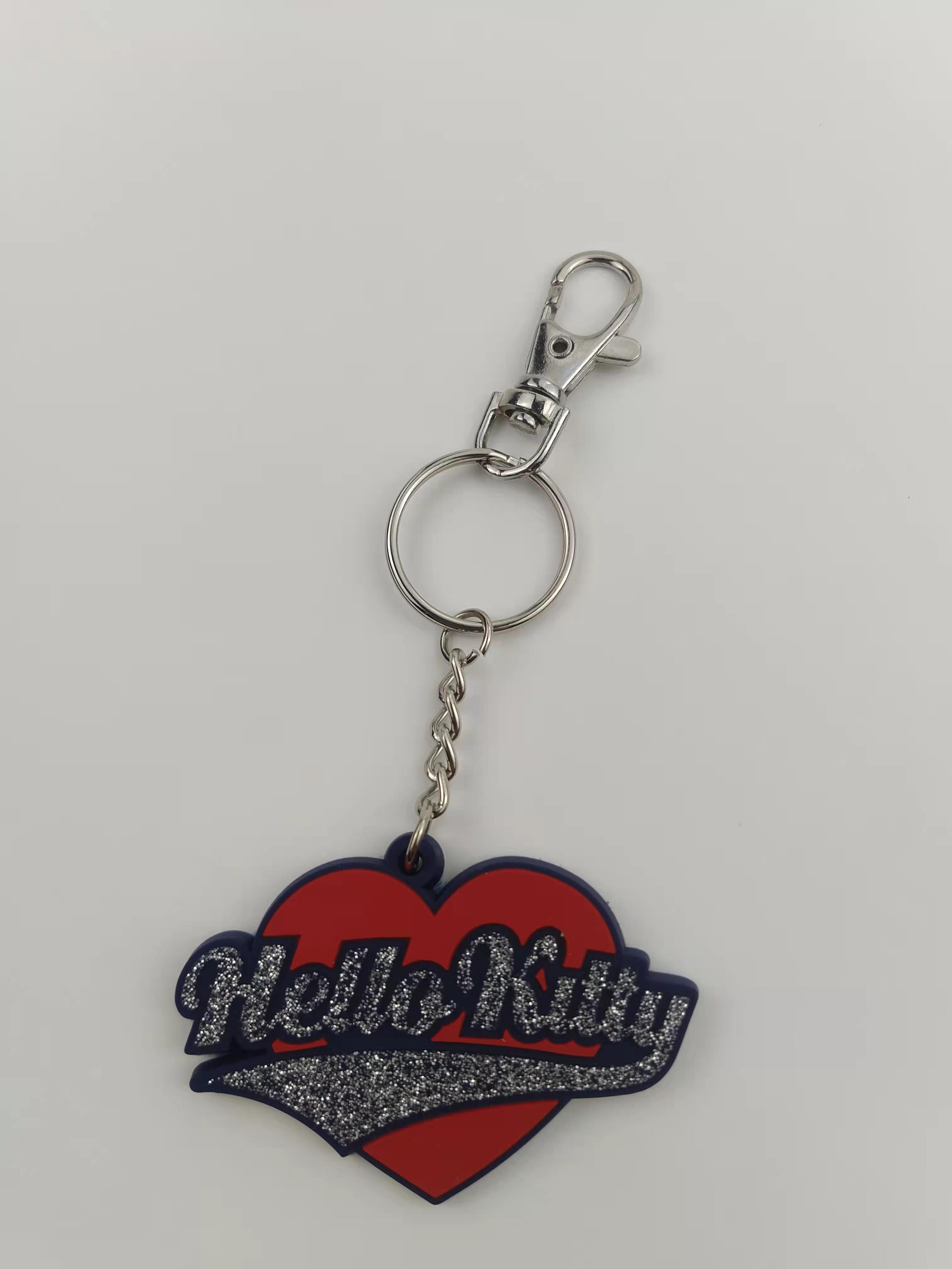 Outil publicitaire flexible Porte-cl&eacute;s compact en PVC