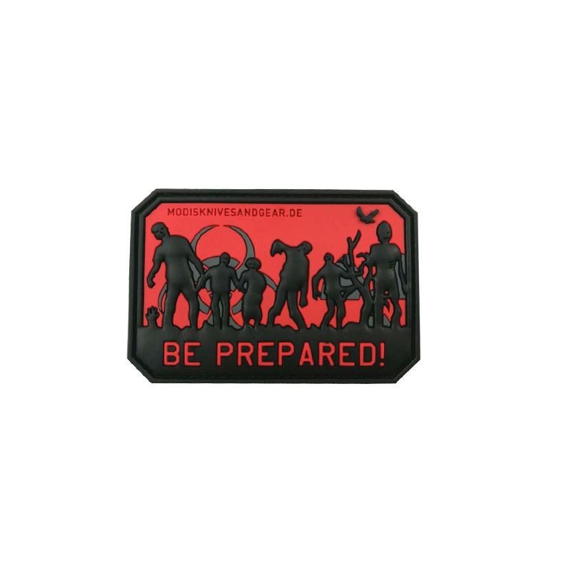 Pasgemaakte suiwer wit pvc-pleister vir T-hemp
