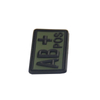 Patch de PVC preto OEM para crian&ccedil;as