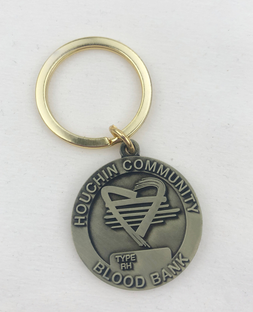 Անվանում Drive Safe բարձր խտության մետաղական Keychain