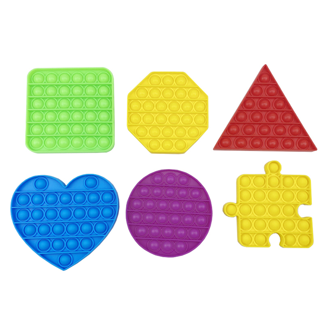 Spingilo pop rotondo semplice per bambini