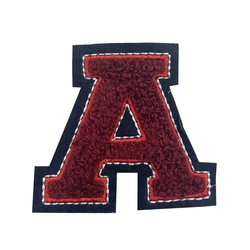 ຕົວຢ່າງຜ້າແພຄຸນນະພາບສູງ Chenille Patch