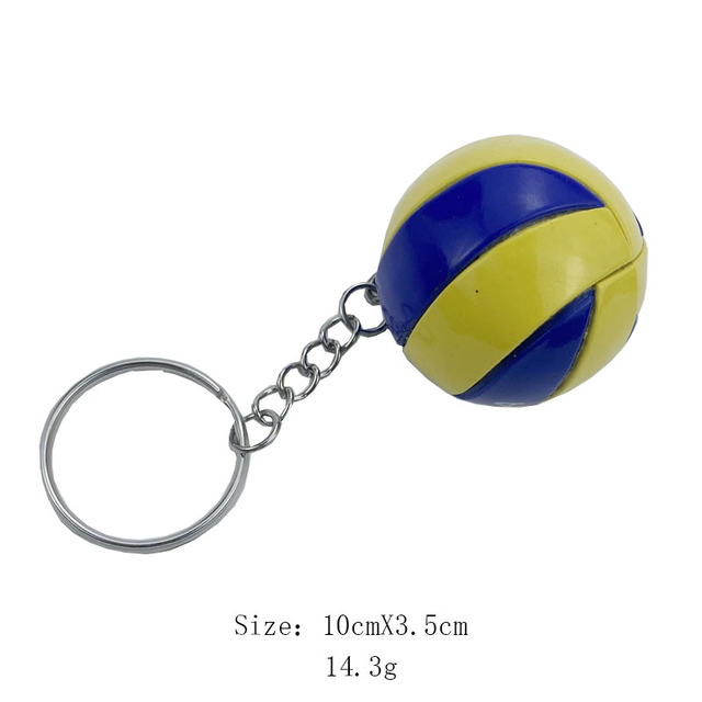 Կաշվե Mini Ball Keychain բանալիների համար