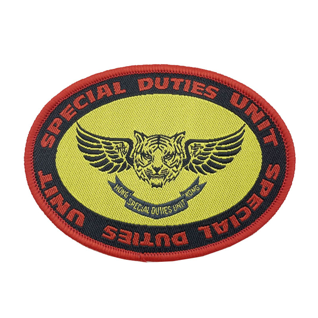 Knitting Cotton Woven Patch for School Clothing