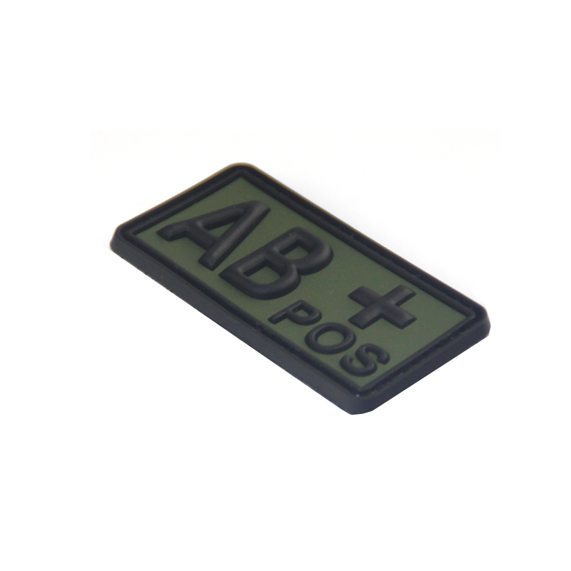 Patch de PVC preto OEM para crian&ccedil;as